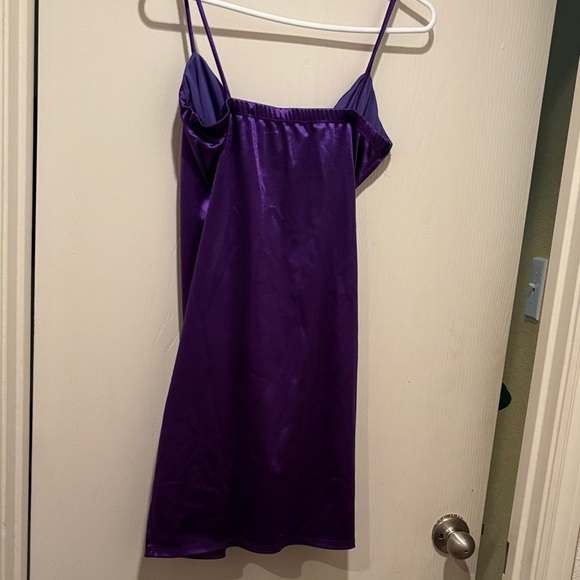 Fashion Nova Elegant Purple Mini Dress - Picture 3 of 6
